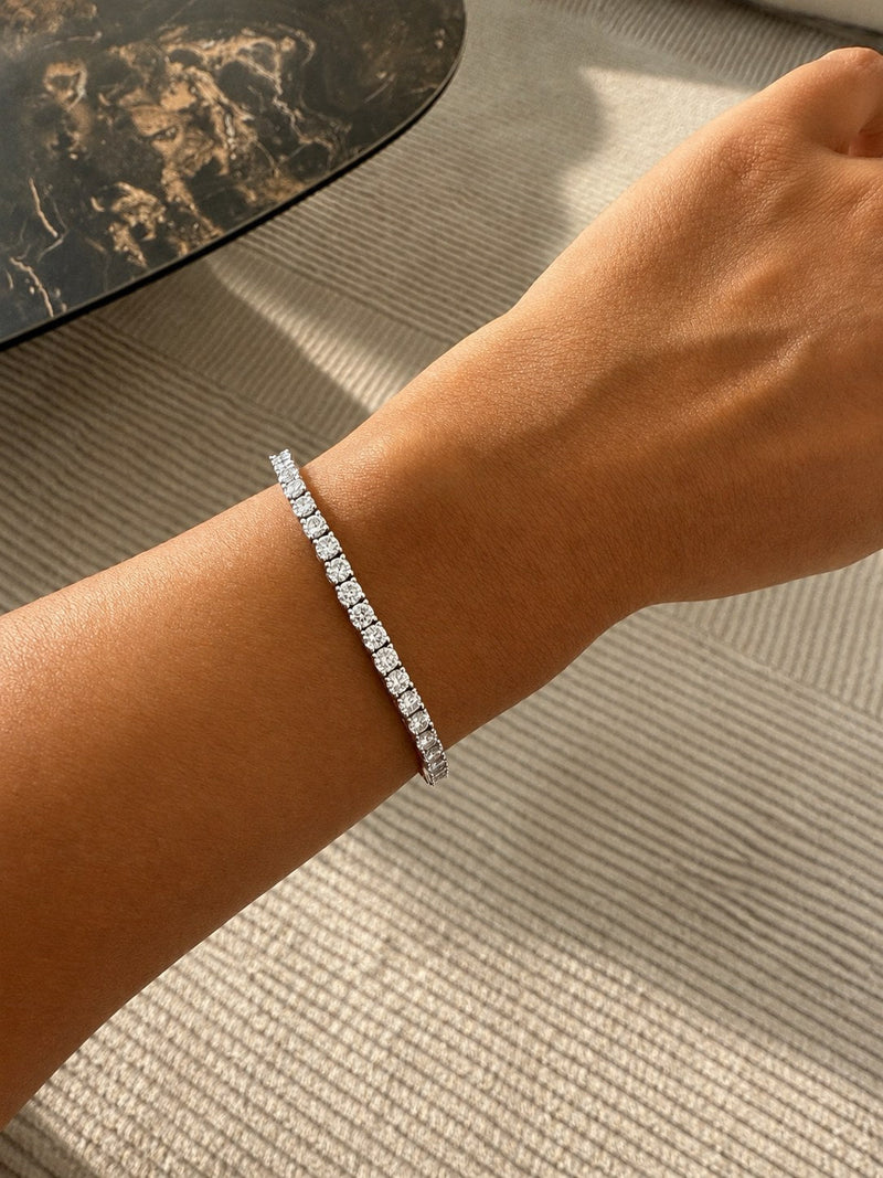 Bracelets tennis – bijoux en argent 925 et moissanite